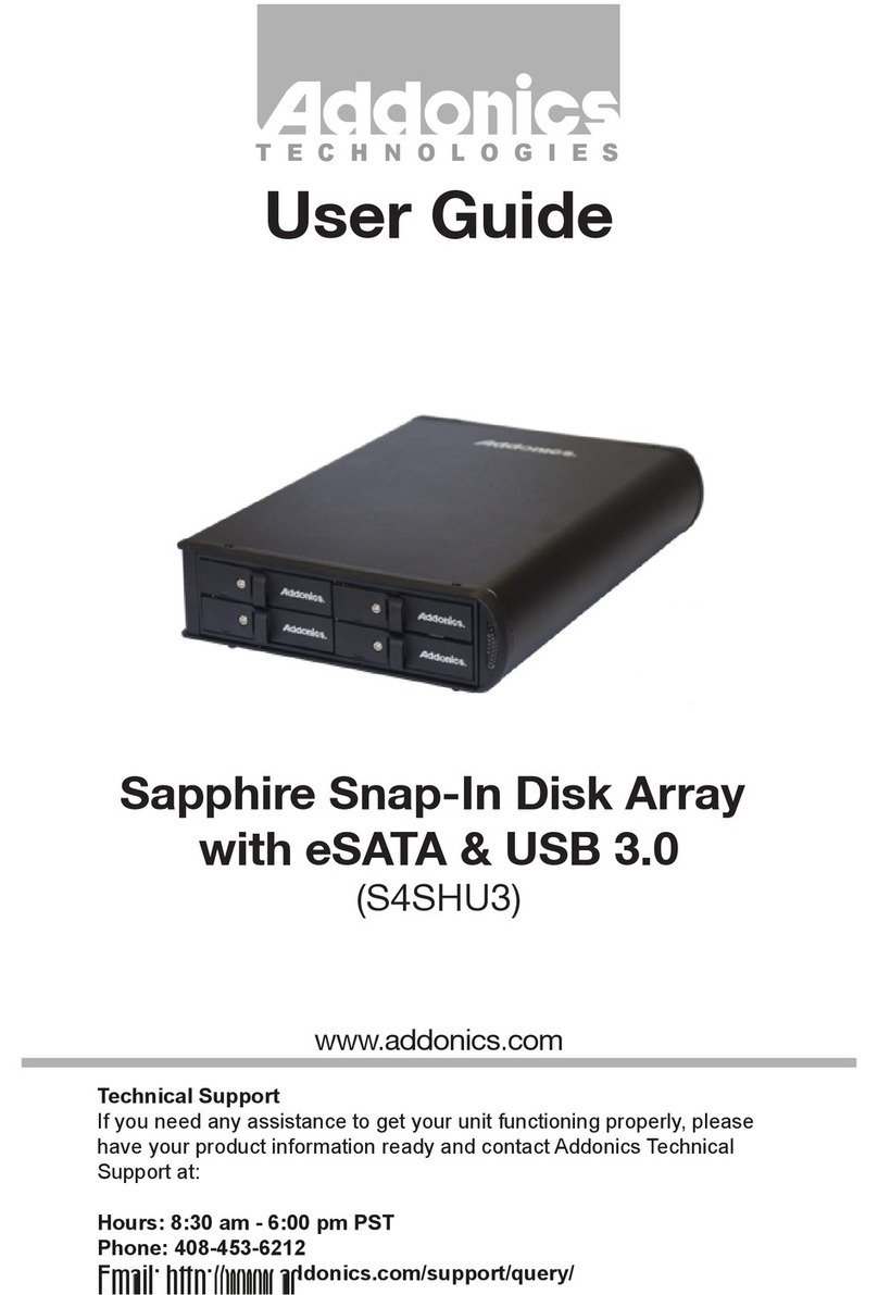 Addonics Technologies S4SHU3 user guide Addonics Technologies S4SHU3 user guide