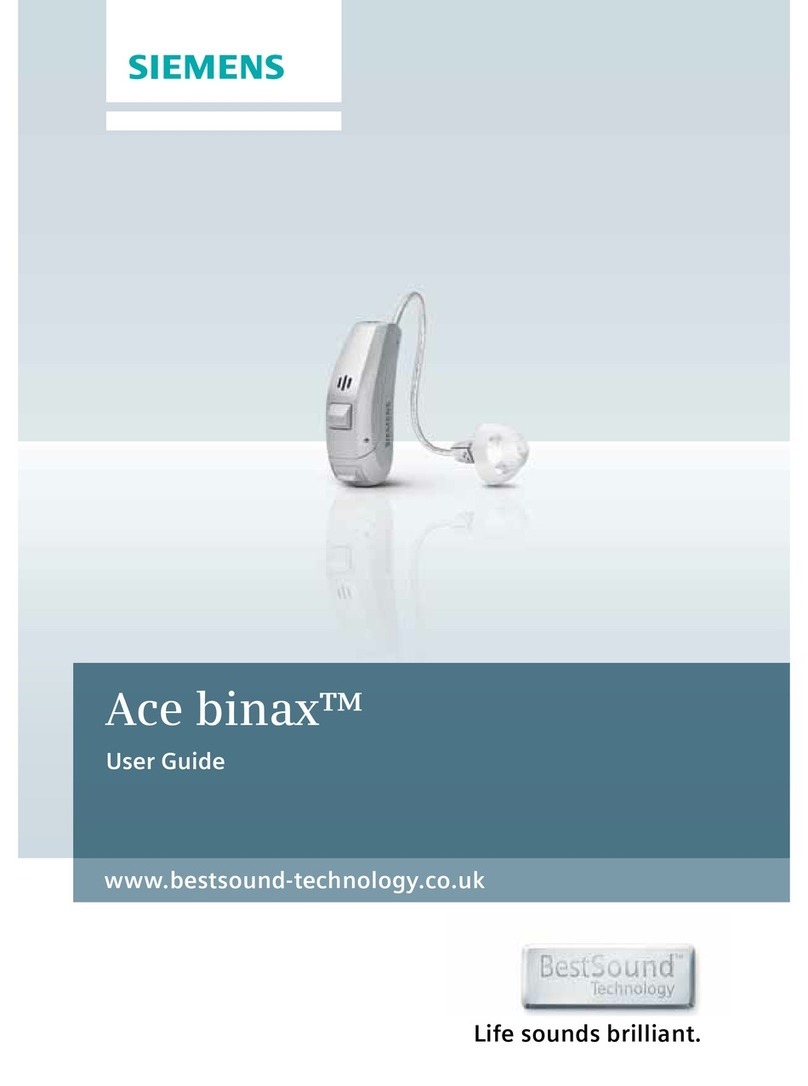 Siemens Ace binax User manual Siemens Ace binax User manual