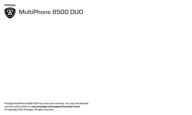 Prestigio MultiPhone 8500 DUO user manual