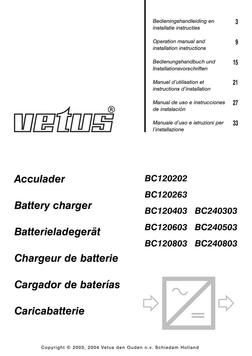 Vetus BC120202 Specification sheet Vetus BC120202 Specification sheet