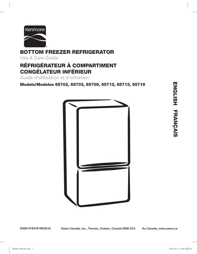 Kenmore 65702 User manual