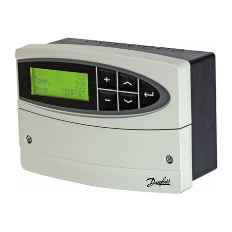 Danfoss ECL Comfort 110 User guide, installation & maintenance