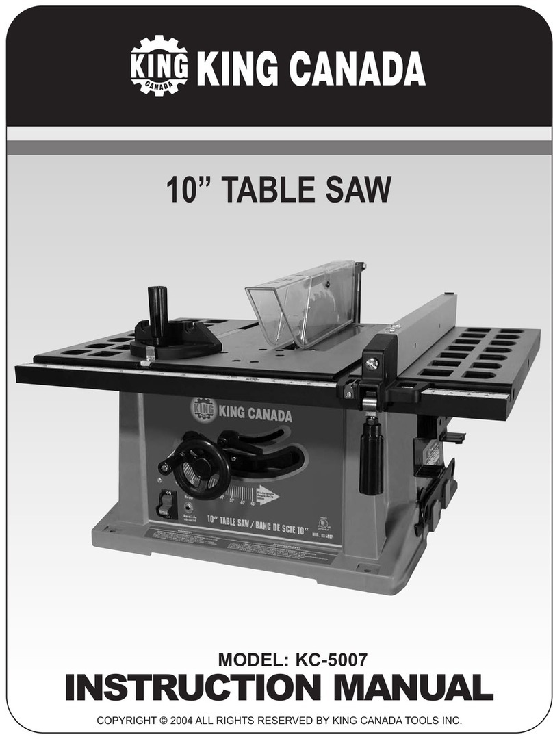 King Canada KC-5007 User manual