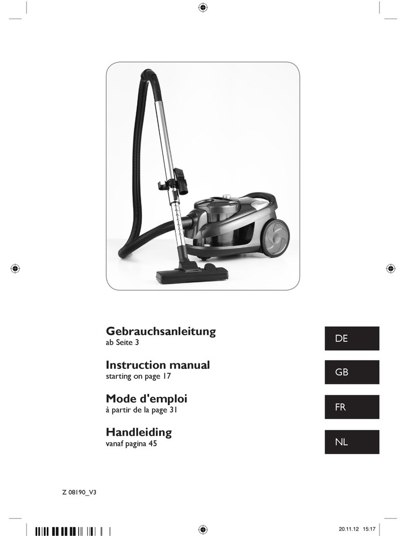 Cleanmaxx XL-306E-220 User manual Cleanmaxx XL-306E-220 User manual