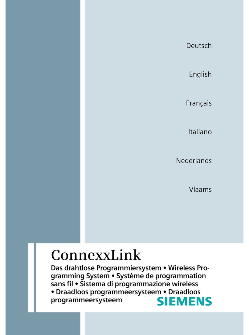 Siemens ConnexxLink User manual