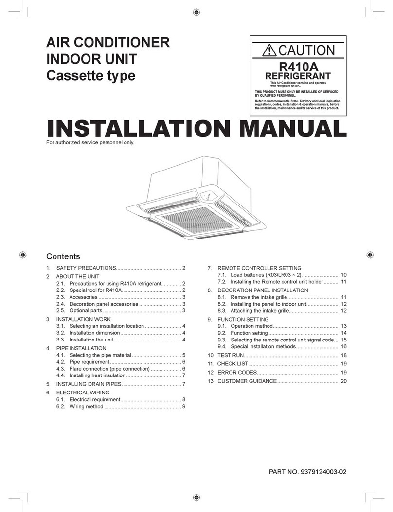 Fujitsu RCF24LBL User manual Fujitsu RCF24LBL User manual