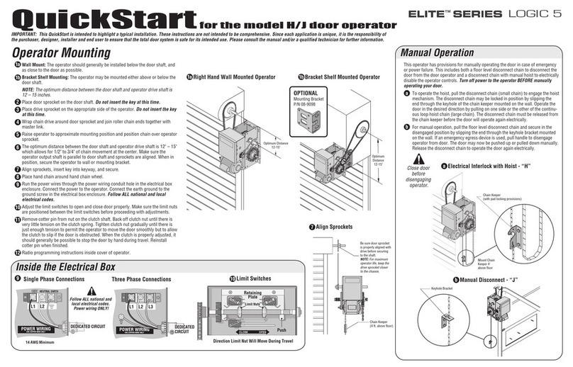 Chamberlain Logic 5 User manual