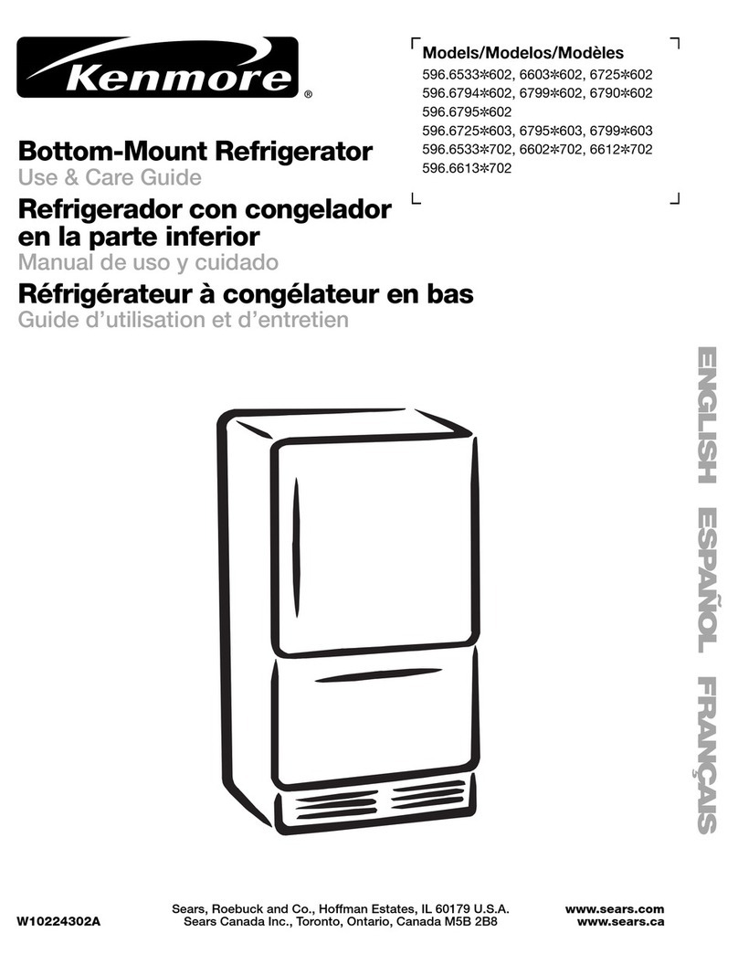 Kenmore 596.6533?602 Use & care guide
