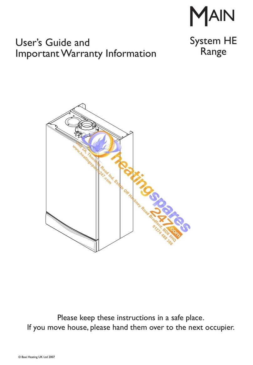 Main 18 HE A User manual