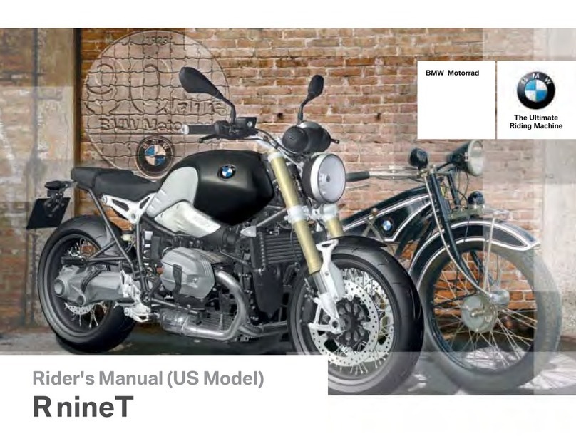 BMW 2013 R nineT Installation and maintenance manual