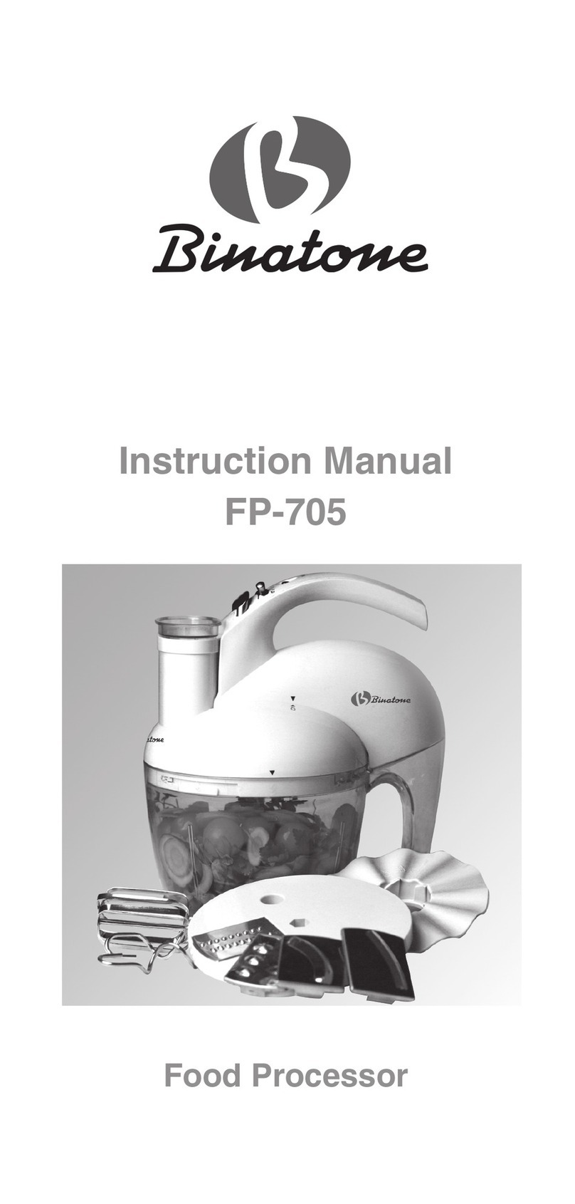Binatone FP-705 instruction manual