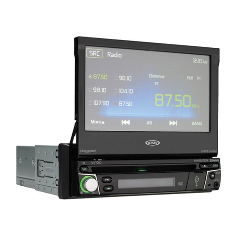 Jensen VX7010 User manual Jensen VX7010 User manual