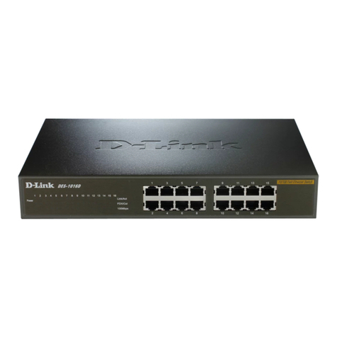 D-Link DES-1016D - Switch User manual D-Link DES-1016D - Switch User manual
