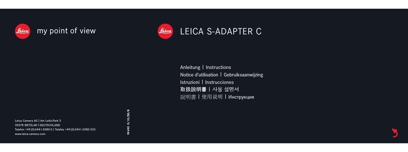 Leica S-ADAPTER C instruction manual