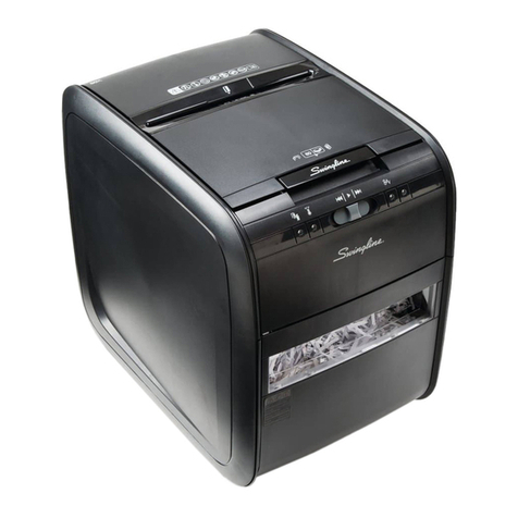 Swingline Stack-and-Shred 80X User manual