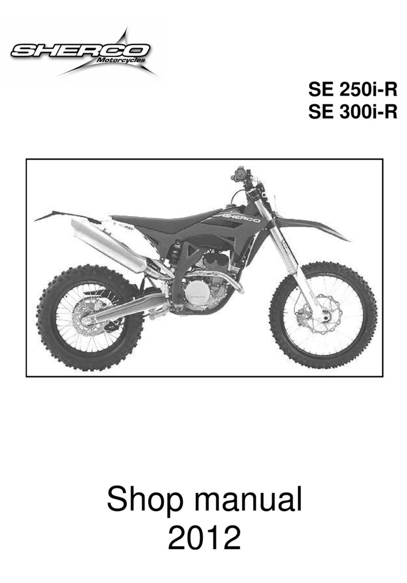 SHERCO 2012 SE 250i-R Install guide