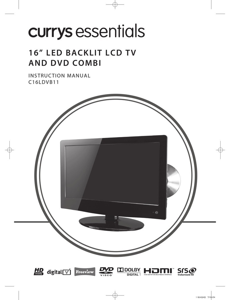 Currys Essentials C16LDVB11 instruction manual
