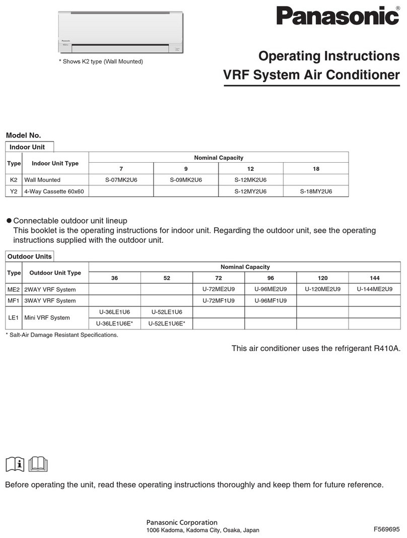 Panasonic S-07MK2U6 User manual