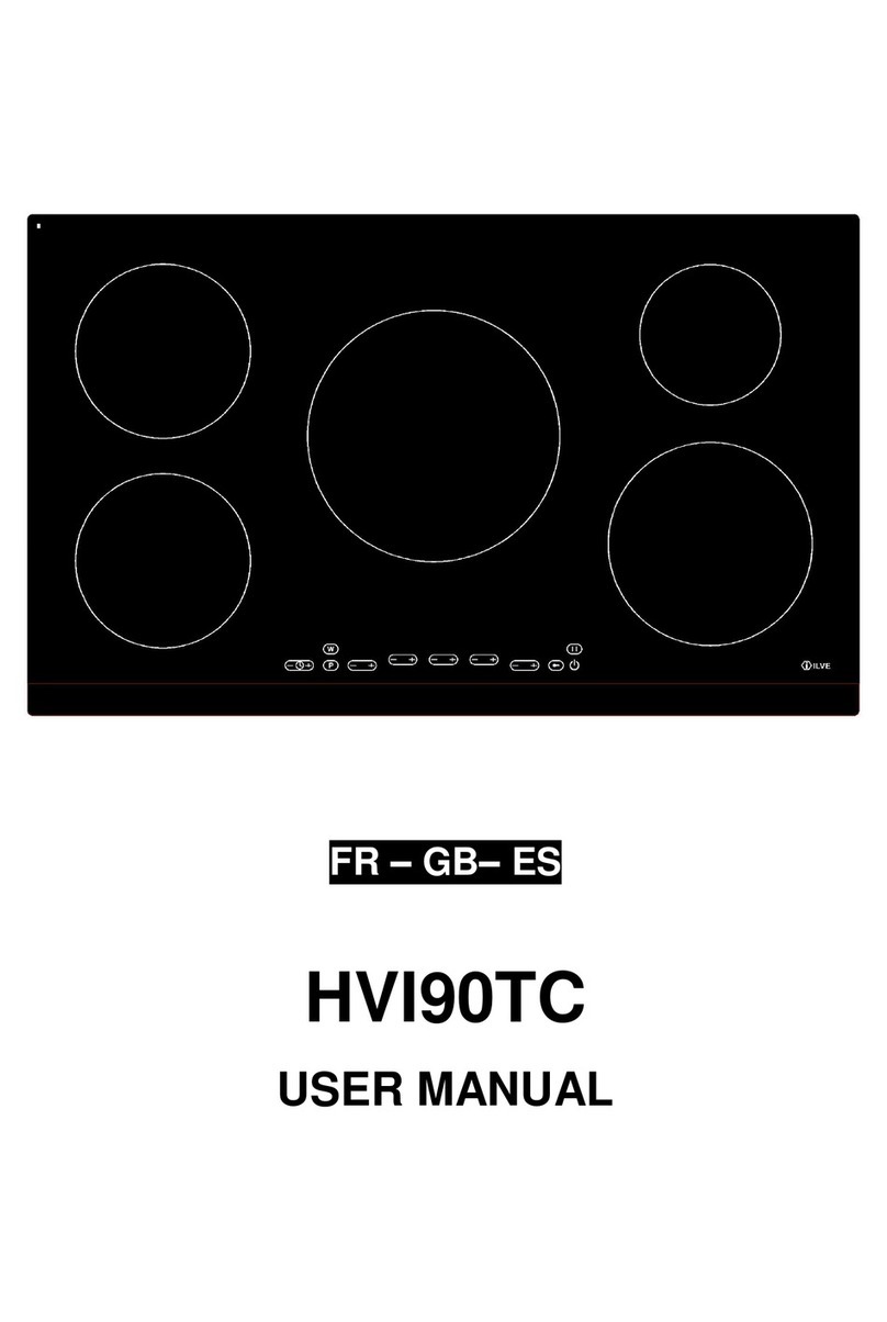 ILVE HVI90TC User manual