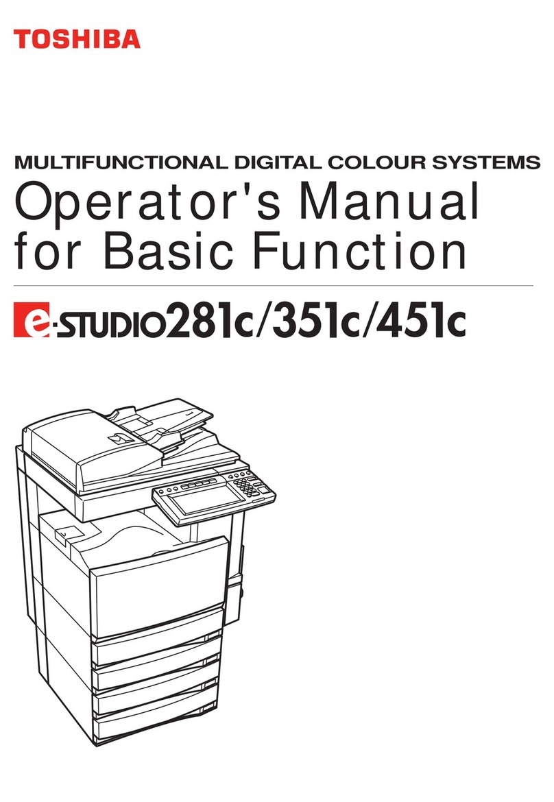 Toshiba E-studio 281c User manual