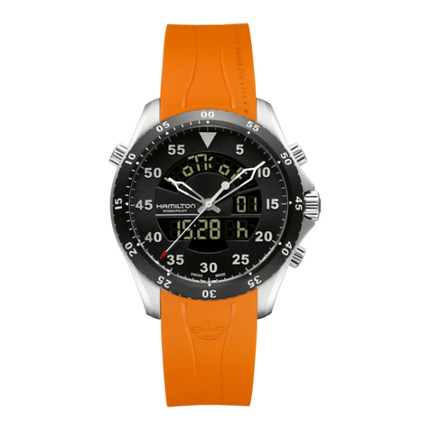 Hamilton KHAKI FLIGHT TIMER instruction manual