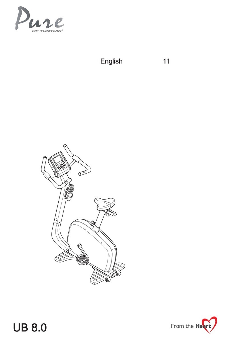 Tunturi UB 8.0 user manual