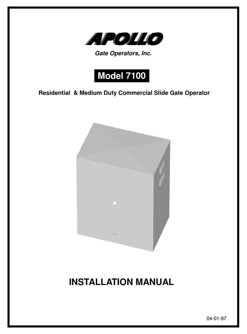 Apollo 7100 installation manual