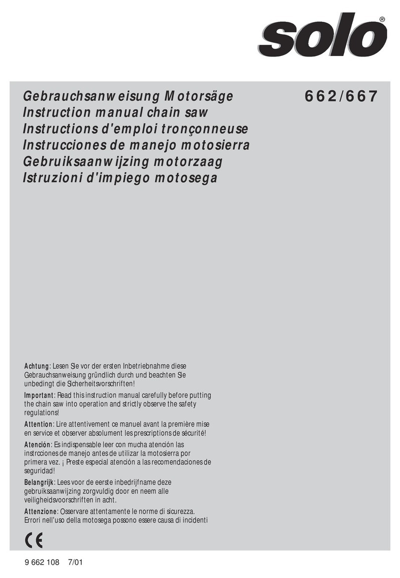 Solo 662 User manual