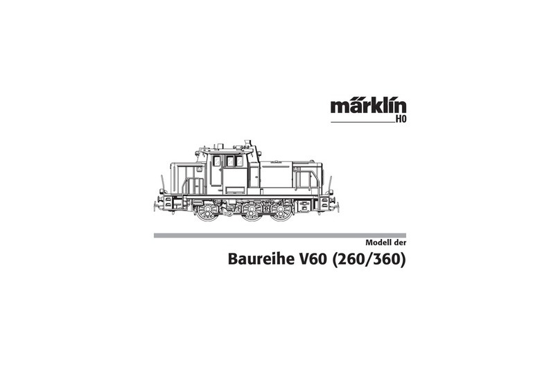 marklin Baureihe V60 260 user manual