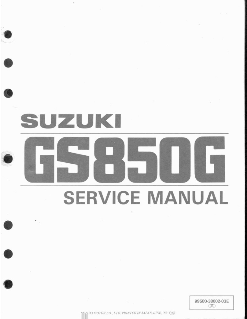 Suzuki GS850G User manual