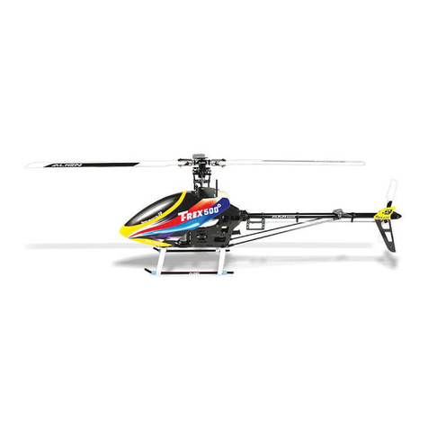 Align T-Rex 500CF User manual Align T-Rex 500CF User manual
