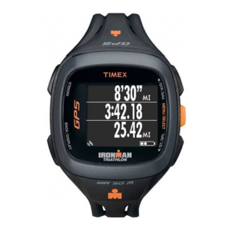 Timex RUN Trainer 2.0 W294 User manual