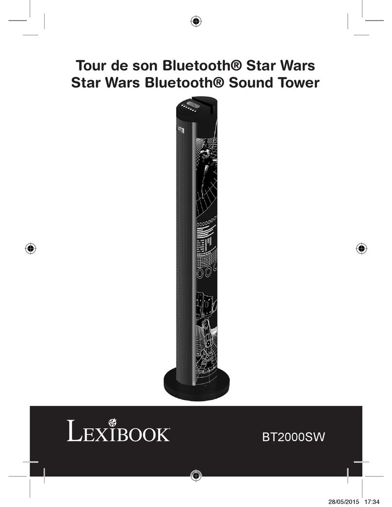 LEXIBOOK BT2000SW User manual