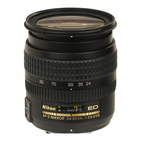 Nikon AF-S NIKKOR 24-85mm f/3.5-4.5G ED VR User manual