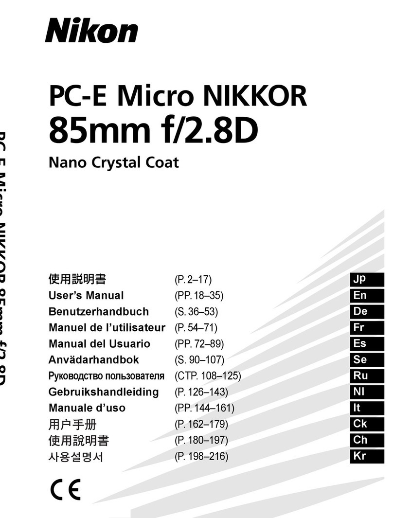 NIKONOS PC-E Micro NIKKOR user manual