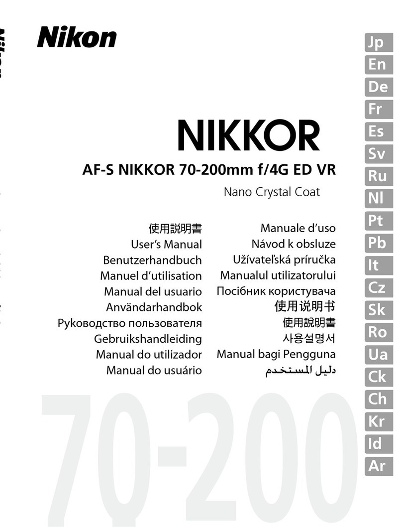 Nikon AF-S NIKKOR user manual