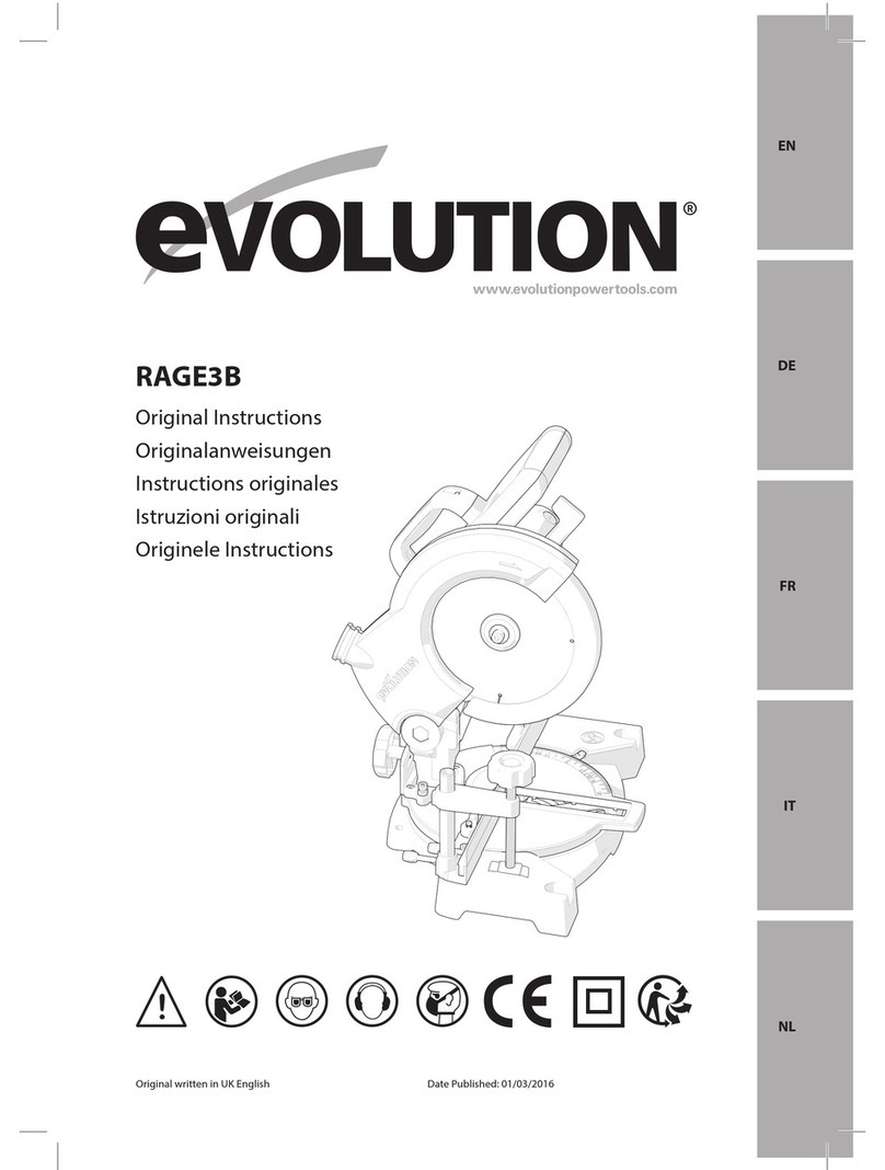Evolution Rage3-B Original instructions
