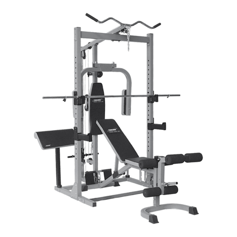 Trojan POWER RACK 400 Care instructions and assembly manual