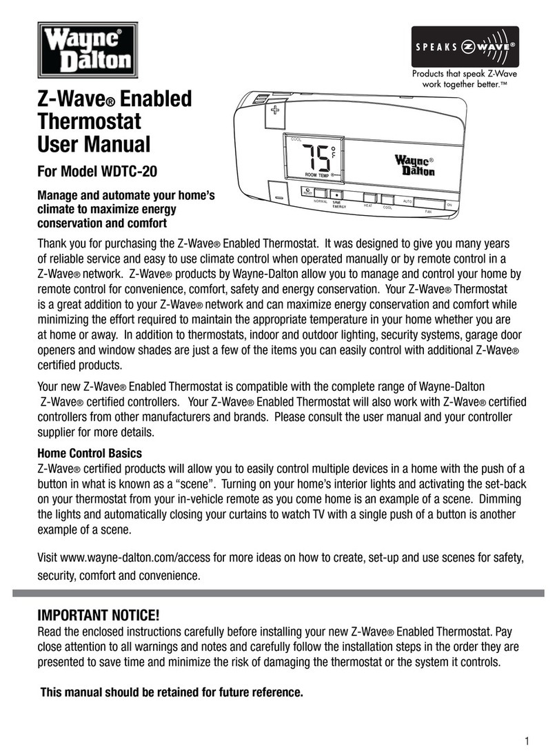 Wayne-Dalton WDTC-20 user manual