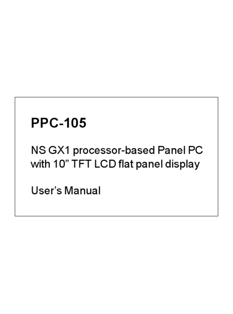 Advantech PPC-105 User manual