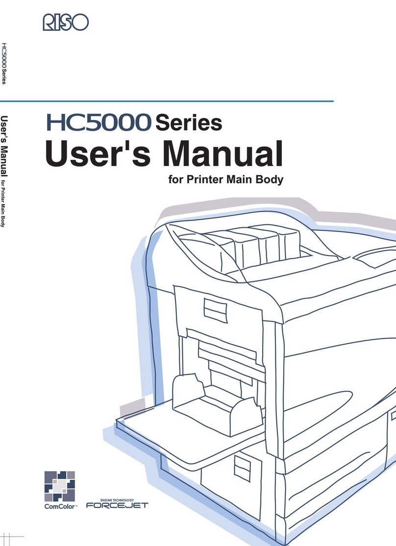 Riso HC5000T user manual