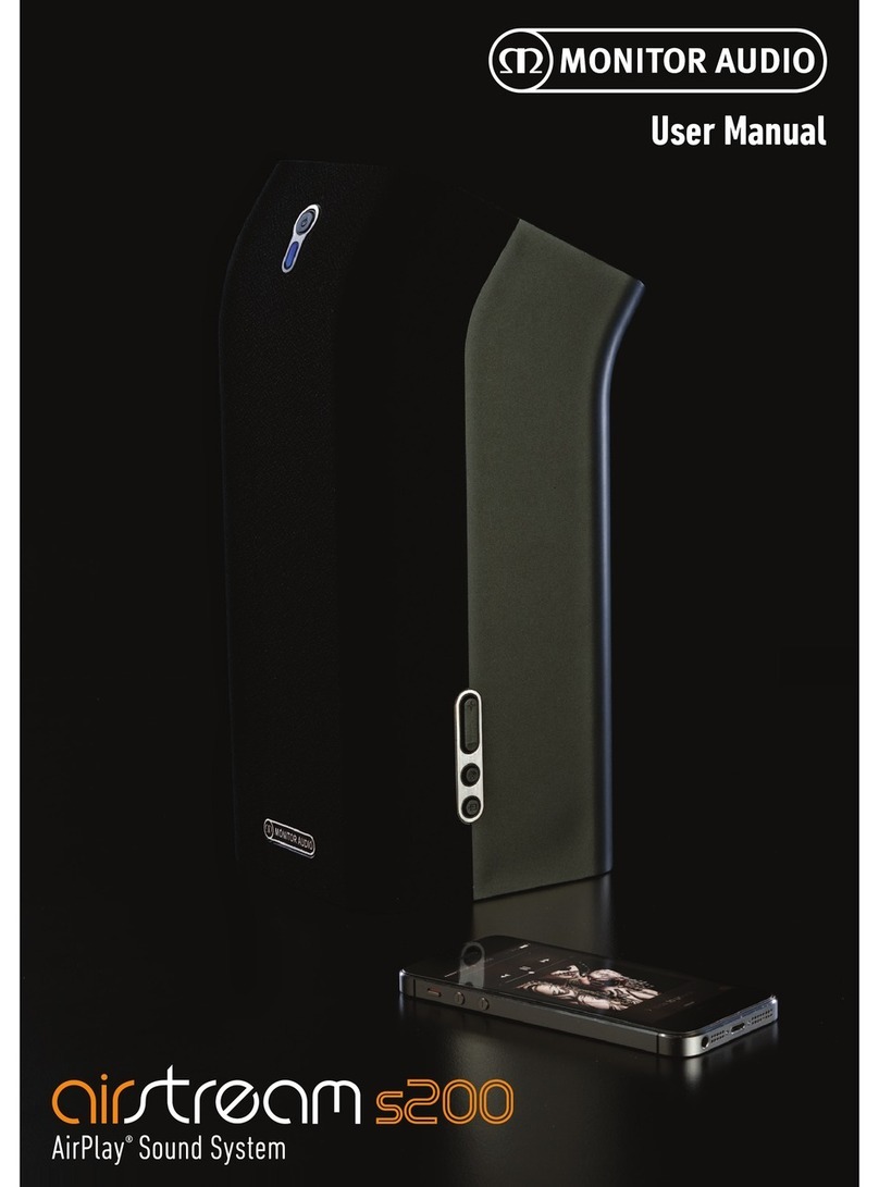 Monitor Audio Airstream S200 user manual