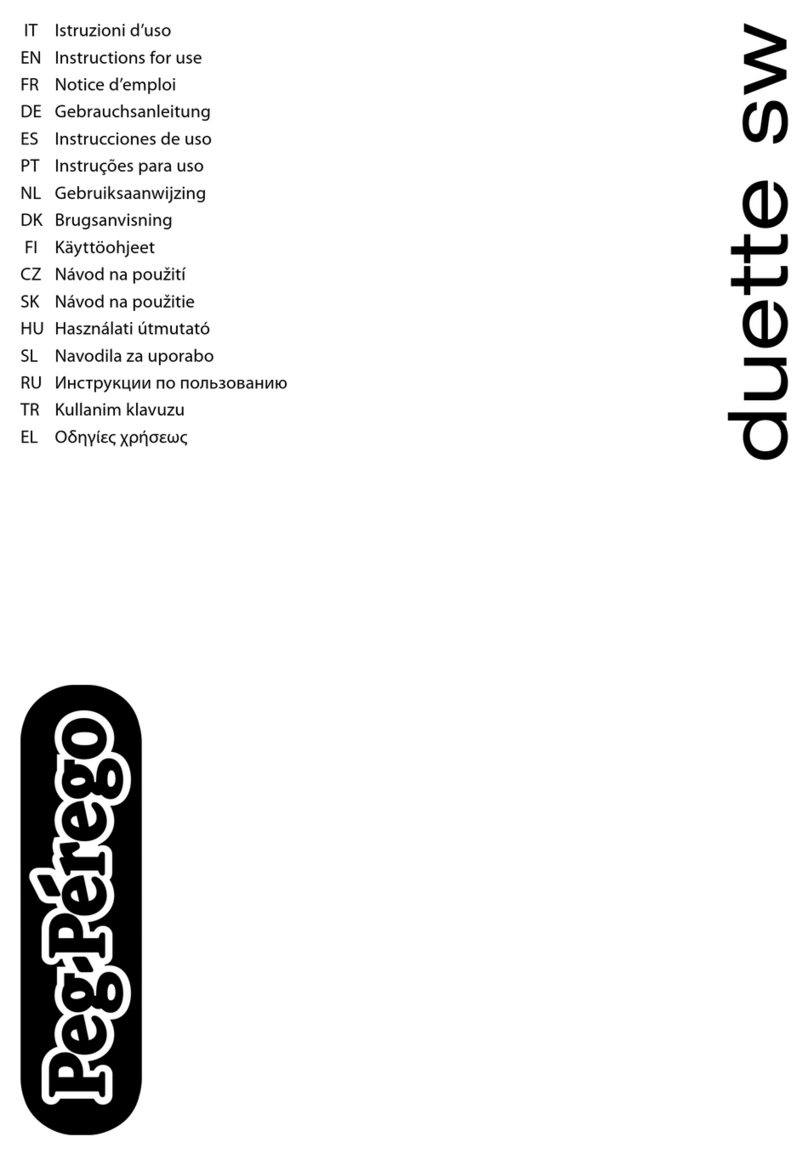 Peg-Perego duette sw User manual