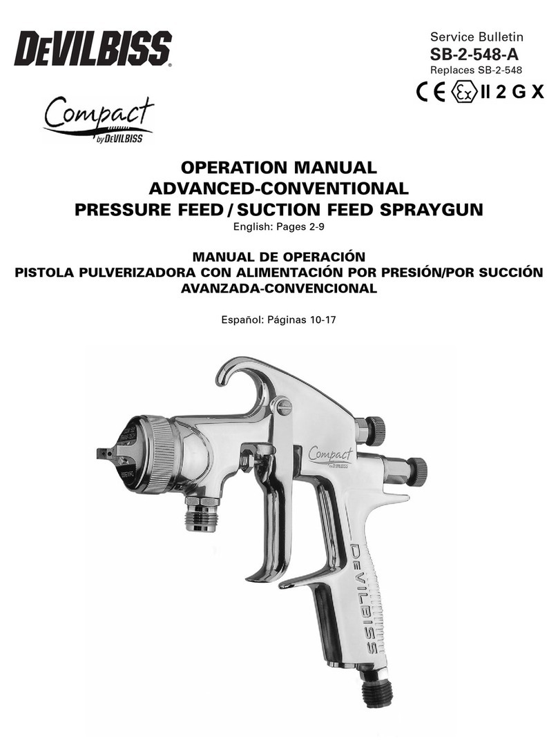DeVilbiss Compact COM-PS430-18-01 Operation manual