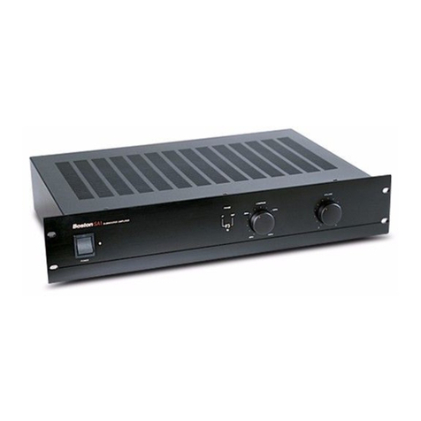Boston SA1 user manual