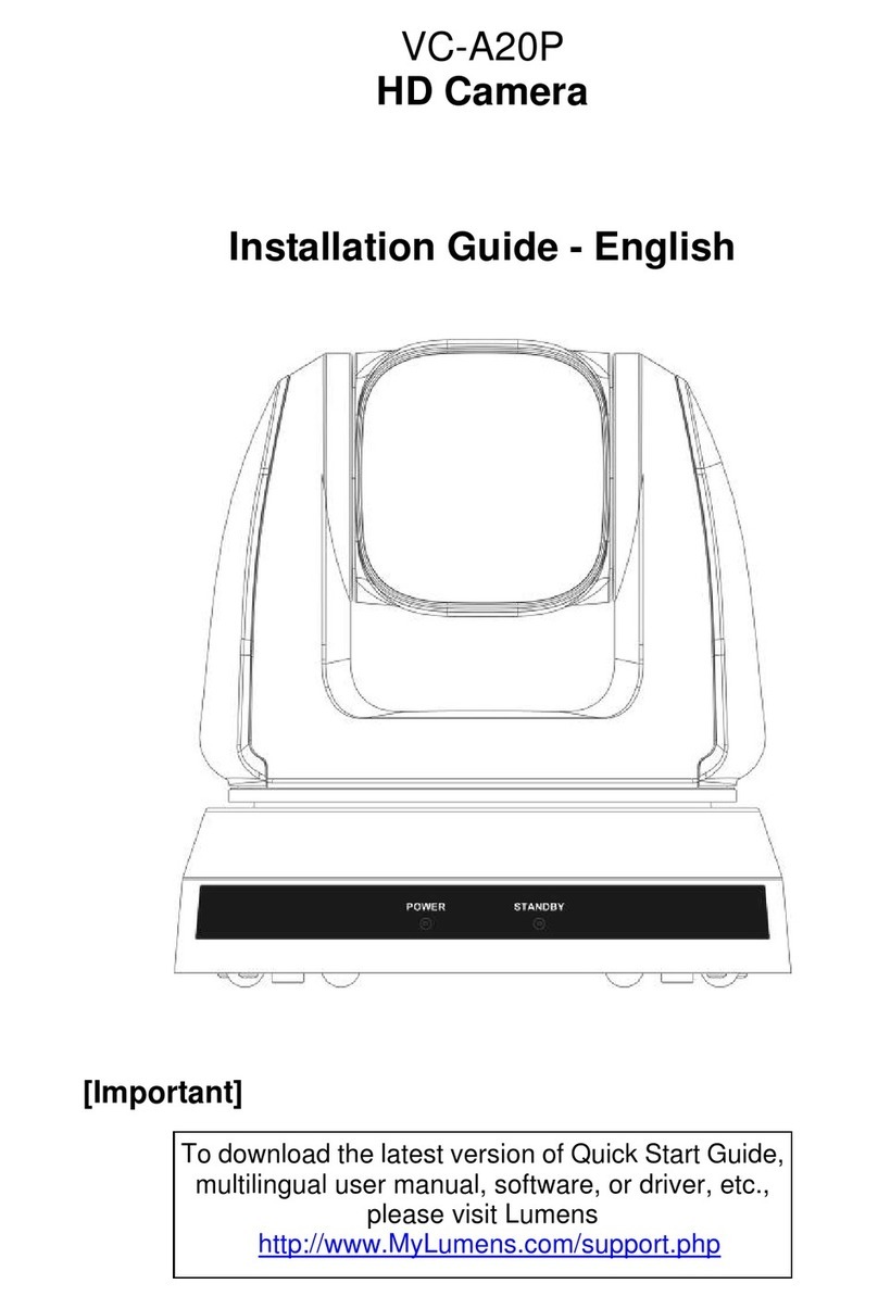 Lumens VC-A20P User manual