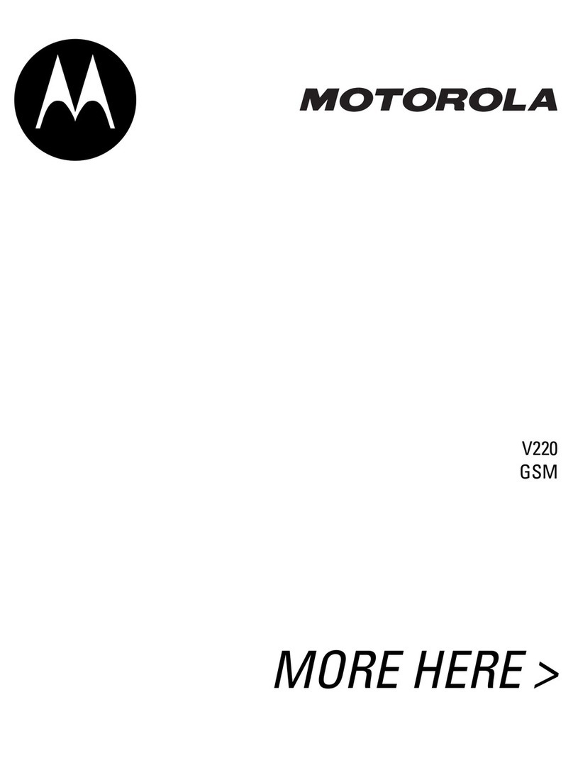 Motorola V220 GSM manual