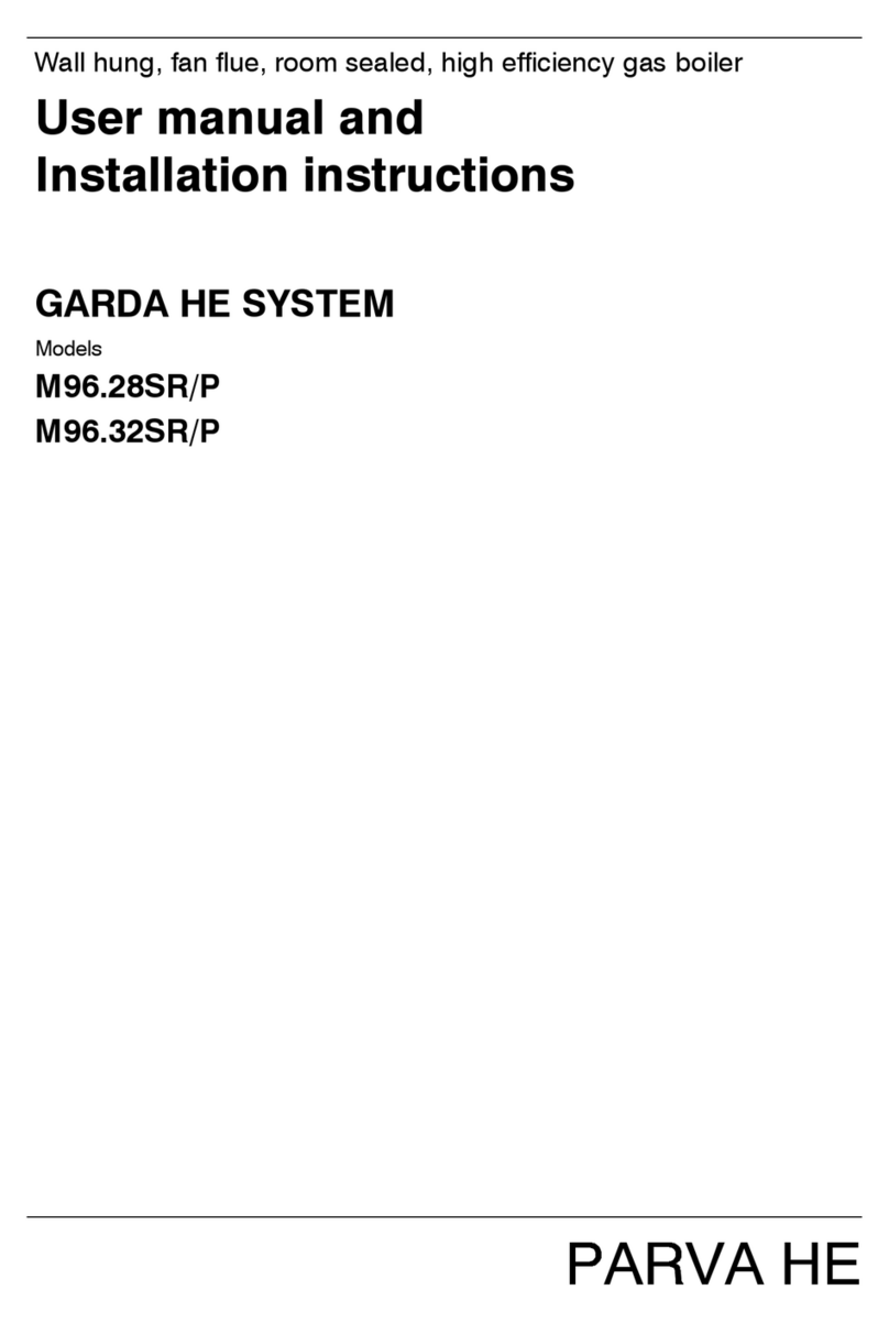 Biasi Parva HE M96.28SR/P User manual