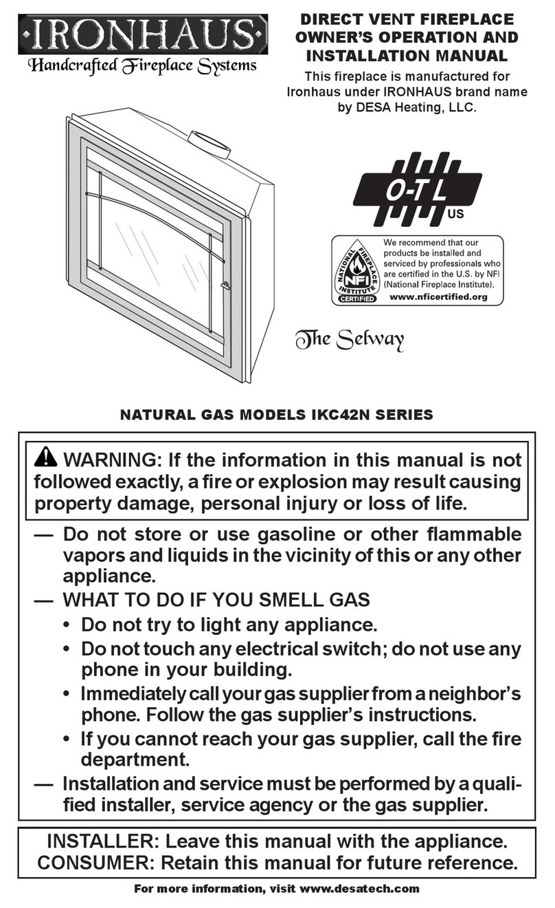 Desa IRONHAUS IKC42N Series Quick start guide