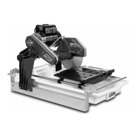 MK Diamond Products MK-100 SERIES owner's manual